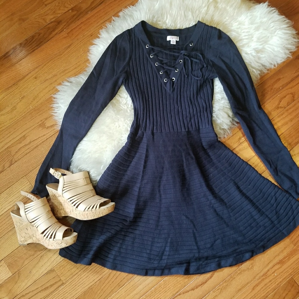 Lace up skater dress - taking to consignment soon!